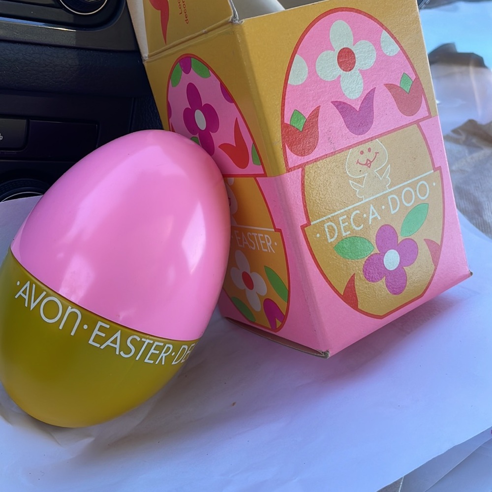 Vintage Avon Easter Dec A Doo Bubble bath 1960s 1970s